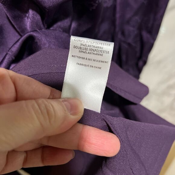 ASTR The Label Purple Balloon Sleeves Dress - Picture 8 of 10